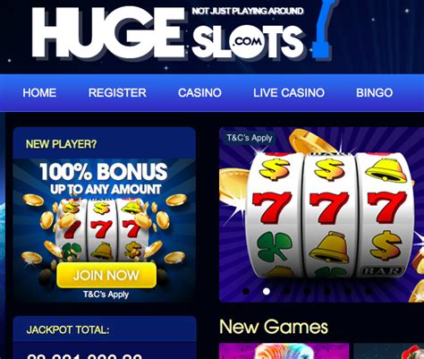 Hugeslots casino review